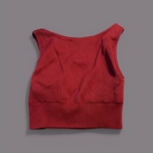 5/$25 Zella Ribbed High Neck Sports Bra
